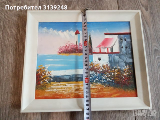 Картина масло - пейзаж, снимка 8 - Картини - 34880390