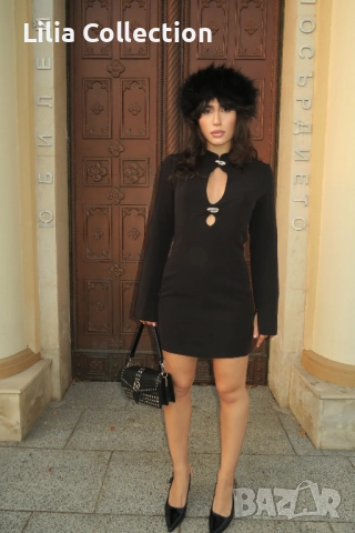 Коктейлна рокля Mira Cut-Out