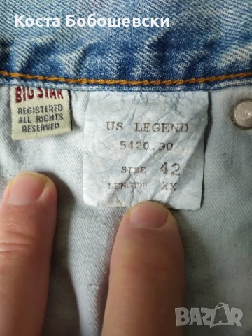 Дънки Big Star US Legend No 42 , снимка 3 - Дънки - 50549852