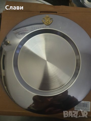 Плато за сервиране ,чиния,френска,инокс-30 см-№34, снимка 2 - Антикварни и старинни предмети - 35389221