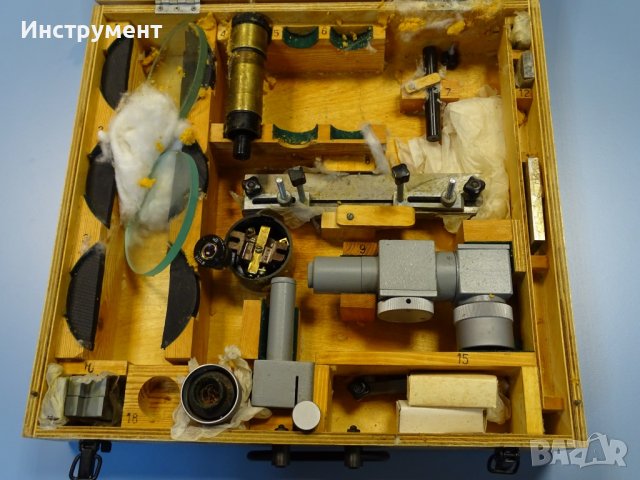 инструментален микроскоп БМИ-1Ц с комплект приспособления, снимка 13 - Други машини и части - 39948853