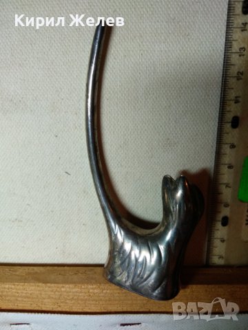 СИМПАТИЧНО МЕТАЛНО ПОСРЕБРЕНО КУЧЕНЦЕ ДЕКОРАТИВНА ФИГУРКА с КРИСТАЛЧЕТА за ОЧИ 38417, снимка 17 - Колекции - 43738934