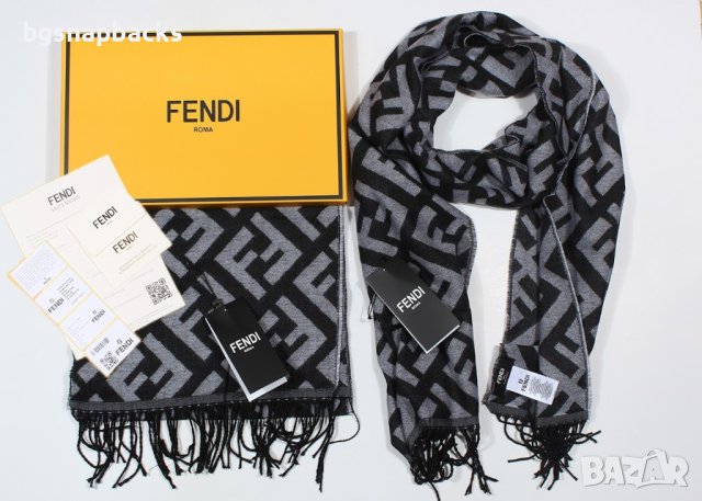 Fendi Фенди луксозен шал fendi подарък shal fendi  podarak, снимка 1