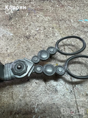 Стара ножица за гасене на фитил на свещ, снимка 2 - Колекции - 51413327