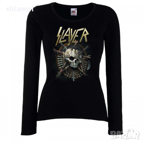 Дамска тениска Slayer 21, снимка 1 - Тениски - 32876779