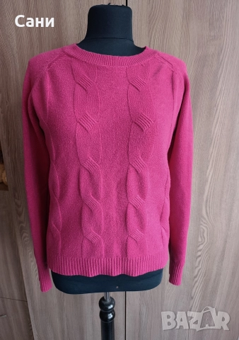 Розов дебел пуловер 