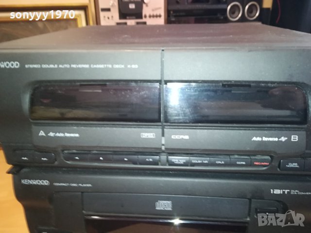 KENWOOD CD REVERSE DECK X2 RECEIVER ВНОС SWISS 0401241048, снимка 7 - Ресийвъри, усилватели, смесителни пултове - 43652673