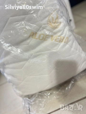 Капитонирана възглавница с алое вера , снимка 5 - Възглавници - 51940653