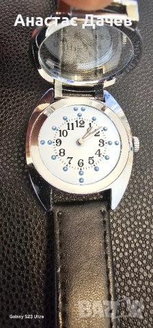 Часовник за незрящи , снимка 2 - Мъжки - 52105937