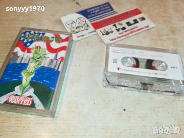заявена-UGLY KID JOE-АУДИОКАСЕТА 0811211219, снимка 2 - Аудио касети - 34733486