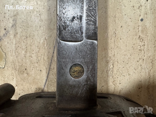 Стара английска бойна сабя, снимка 2 - Антикварни и старинни предмети - 52216794