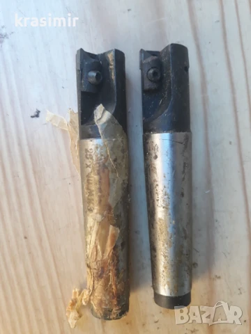 палцови фрези с сменяеми пластини, снимка 2 - Стругове - 43392837