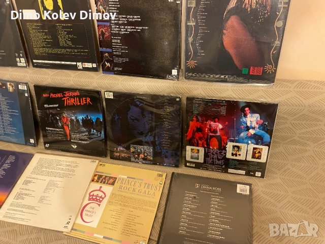 Laserdisc Лазердиск колекция Музика Pop, снимка 4 - Други музикални жанрове - 43017480