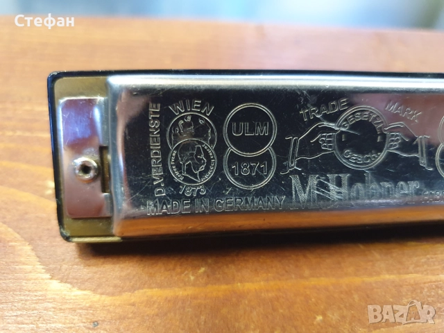 Хармоника M.HOHNER в тоналнот C Made in Germany В отлично състояние., снимка 12 - Други - 51960119