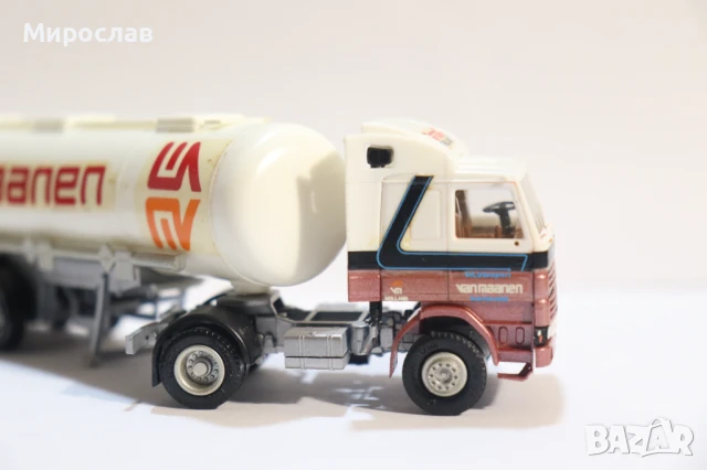 HERPA 1:87 H0 SCANIA ТИР КАМИОН ЦИСТЕРНА КОЛИЧКА МОДЕЛ, снимка 5 - Колекции - 50767269