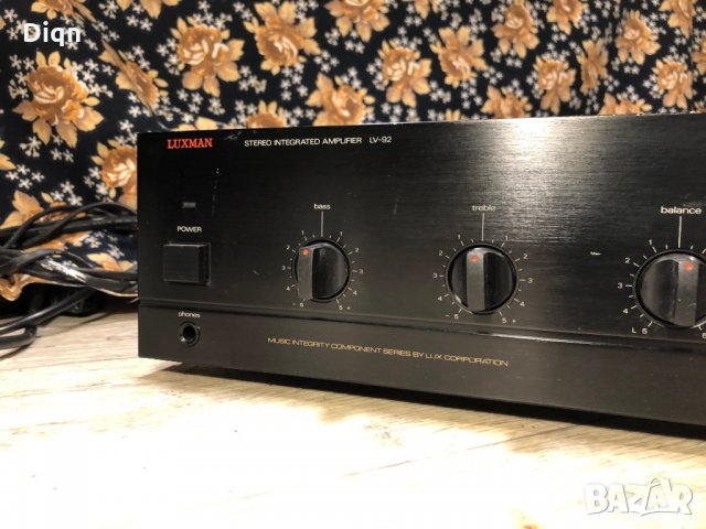 Luxman LV-92, снимка 7 - Ресийвъри, усилватели, смесителни пултове - 27606518