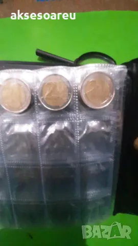 Кожен класьор албум с капачета за 240 монетни пари книга колекция за събиране на монети подарък за с, снимка 18 - Нумизматика и бонистика - 35550991