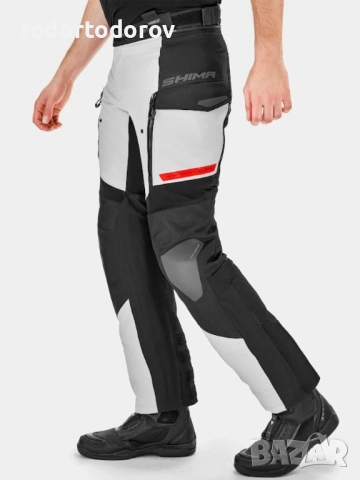 Дасмки текстилен мото панталон SHIMA DUNE WP White/Fluo, снимка 6 - Аксесоари и консумативи - 51871338