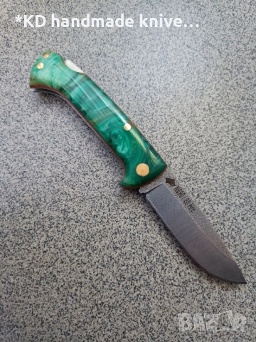 Сгъваем нож ръчно изработен от N690co стомана