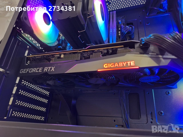 Геймърски компютър Ryzen 5 5500, RTX 3060TI, 16 RAM, снимка 6 - Геймърски - 53502208