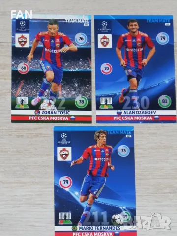 Комплект от 50 бр. футболни карти Панини /PANINI/ от Шампионска лига сезон 2014/15 Барселона, Шалке, снимка 7 - Фен артикули - 40022346