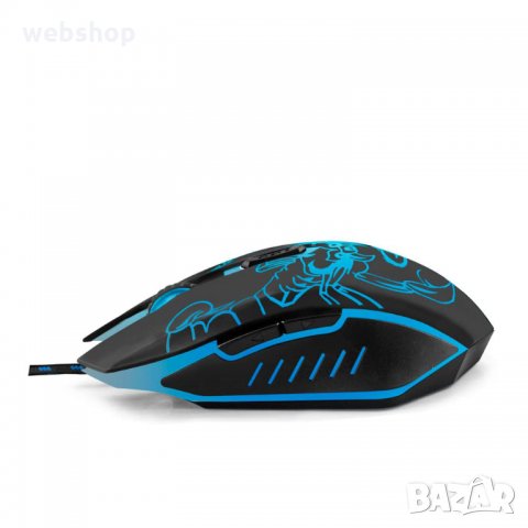 Оптична  USB  Геймърска мишка Scorpio Светеща, снимка 3 - Клавиатури и мишки - 34639905