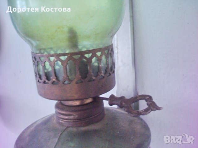 Стара газова лампа за стена, снимка 3 - Антикварни и старинни предмети - 27284170