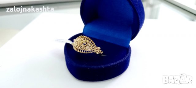 Нов-Златен пръстен-3,15гр/14кр, снимка 2 - Пръстени - 37043959
