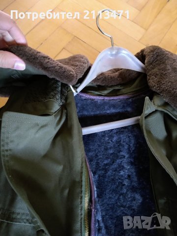 Военна Шуба / Балтон, снимка 5 - Палта - 43569930