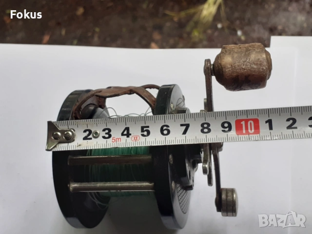 Стара американска макара за морски риболов - Monospool Reel, снимка 5 - Антикварни и старинни предмети - 53278903
