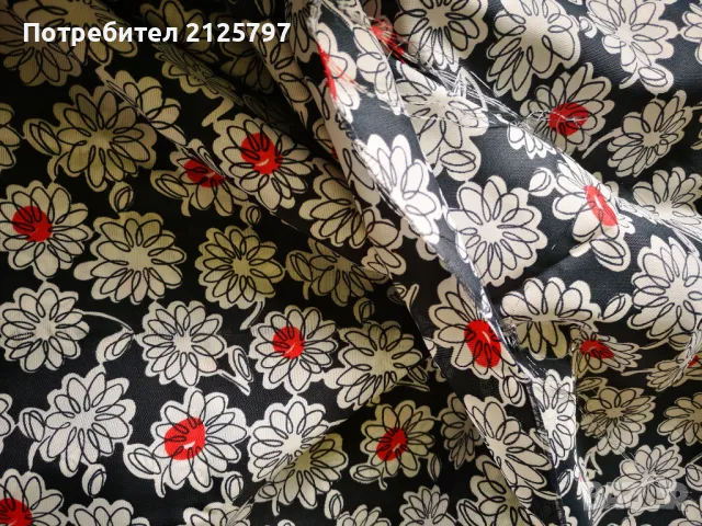 Ш/ 140см  Д/ 217см  Парче стар плат, соц епоха, снимка 3 - Платове и дамаски - 49798015