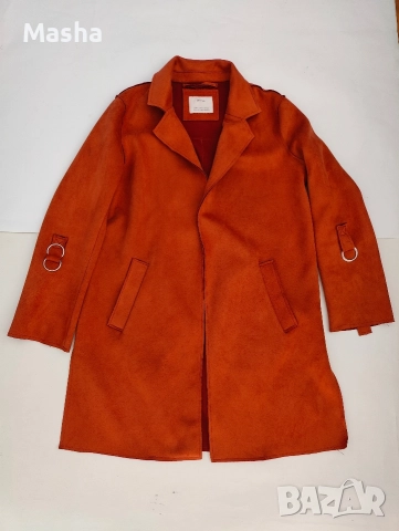 Bershka късо пролетно палто S, снимка 4 - Палта, манта - 52816223