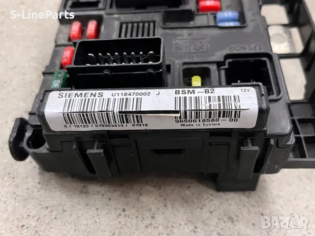 Бушонно табло Бушониера BSM-B2 96506618580-00 9643498980-00 SIEMENS СИМЕНС Peugeot Citroen, снимка 2 - Части - 48324084