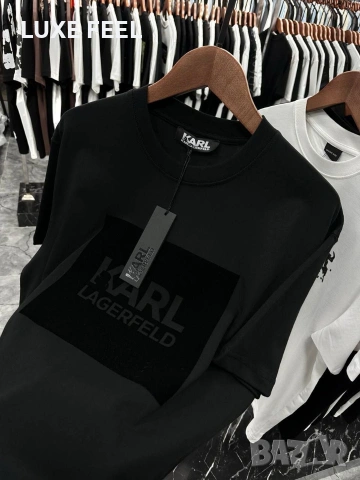 Karl LAGERFELD 💎Мъжка Памучна Тениска , снимка 2 - Тениски - 53288016
