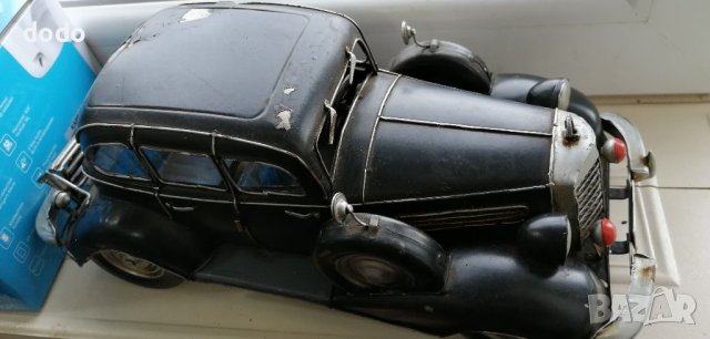 Винтидж класик количка метална mercedes , снимка 10 - Автомобили и джипове - 40513533