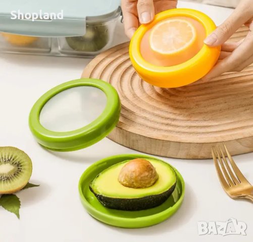 Прозрачна фолиева кутия за съхранение на плодве и зеленчуци, снимка 13 - Кутии за храна - 43950554