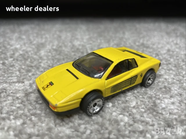 Метална количка Matchbox Мачбокс FERRARI TESTAROSSA от серията PREMIERE COLLECTION