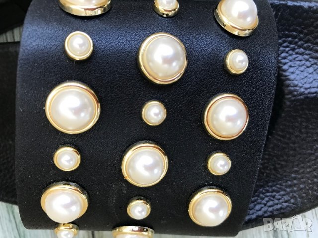 Нови дамски чехли с перли , снимка 6 - Джапанки - 28736762