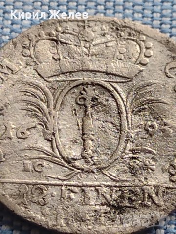 Сребърна монета 1/12 талер 1693г. Фридрих трети Берлин Бранденбург 29774, снимка 2 - Нумизматика и бонистика - 42970713