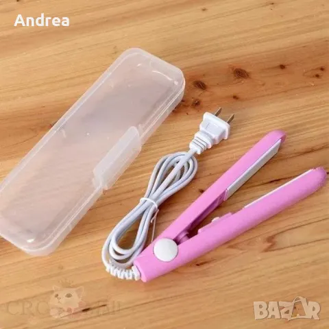 Мини преса за изправяне или вафли на косата, снимка 3 - Маши за коса - 48029673