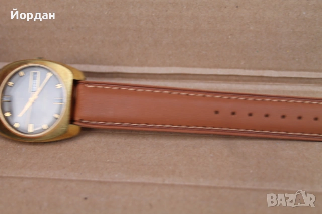 Швейцарски мъжки часовник ''Le Gran Superautomatic'' /17 камъка механизъм ета 1906/, снимка 7 - Мъжки - 53444732