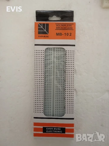 Експериментална платка (Solderless Breadboard MB-102), снимка 1