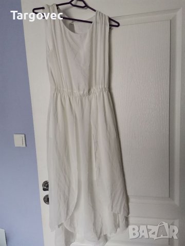 Бяла дамска рокля, снимка 1 - Рокли - 40598999