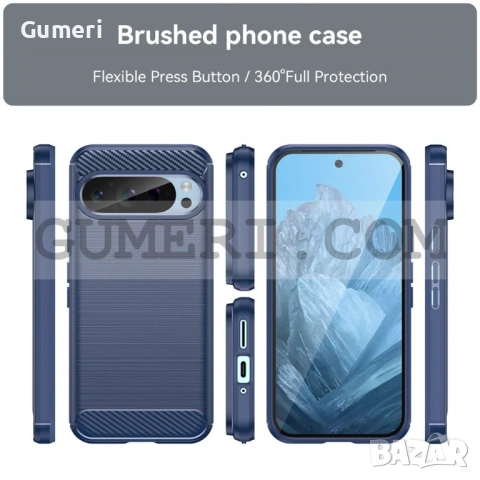 Гръб "Карбон Шарк" за Google Pixel 9, снимка 10 - Калъфи, кейсове - 53260646