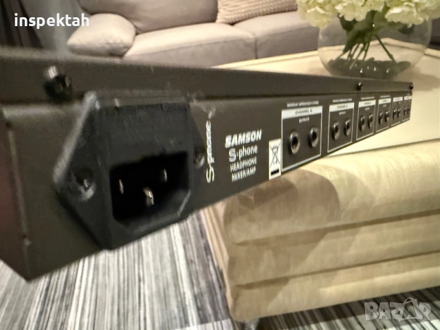 SAMSON S-PHONE - HEADPHONE MIXER/AMPLIFIER, снимка 6 - Ресийвъри, усилватели, смесителни пултове - 52497450