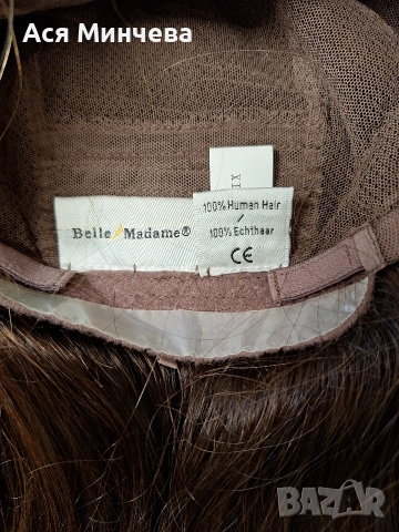 Детцка перука естествен косъм, снимка 5 - Аксесоари за коса - 53189051