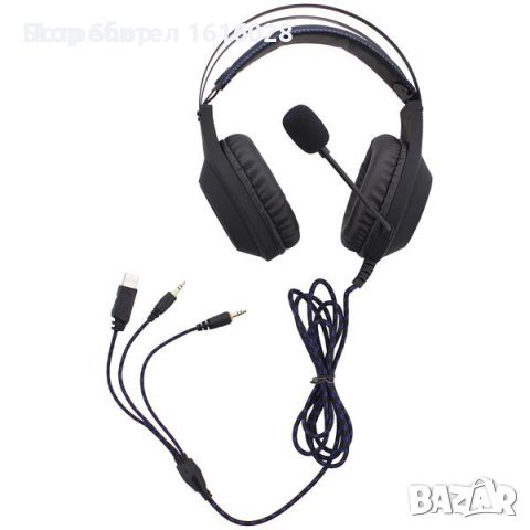 Уникални геймърски слушалки с микрофон от BATTLETRON, снимка 4 - Слушалки и портативни колонки - 40404626