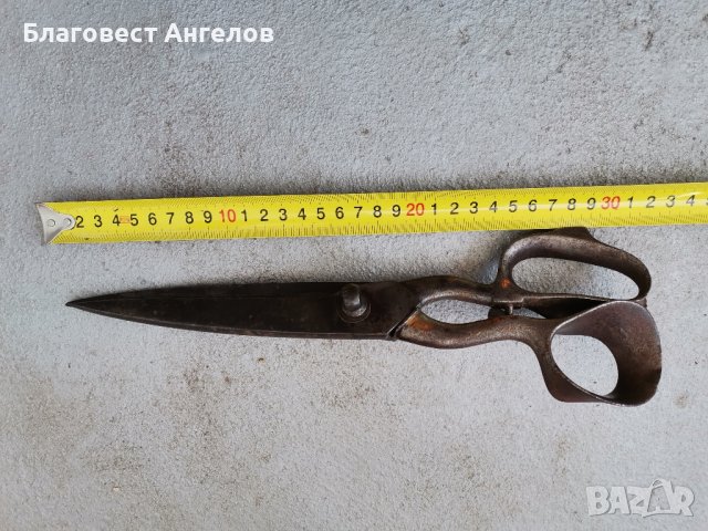 Стара ножица, снимка 7 - Антикварни и старинни предмети - 43541740