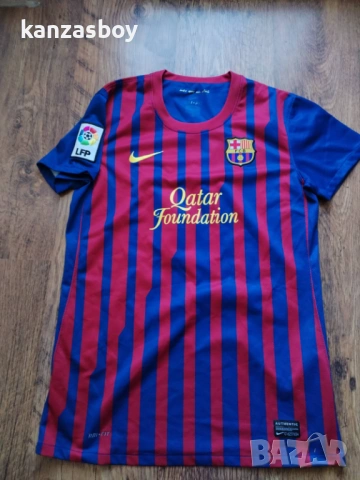 NIKE BARCELONA 2006 2007 HOME FOOTBALL SHIRT - футболна тениска S, снимка 5 - Тениски - 53167289