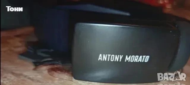 ANTONY MORATO Оригинал Италиански Дамски Колан от Естествена Кожа,с Етикет и Кутия 90см., снимка 4 - Колани - 52793283